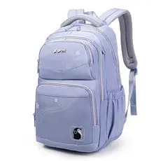 Ladies blue backpack redução de carga ridge guard student reforço impermeável