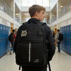 Mochila unisex, (trabalho, viagem, diário) pode colocar 15 "notebook