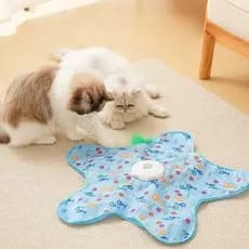 Brinquedo Interativo para Gatos Automático 360° Recarregável Antiestresse