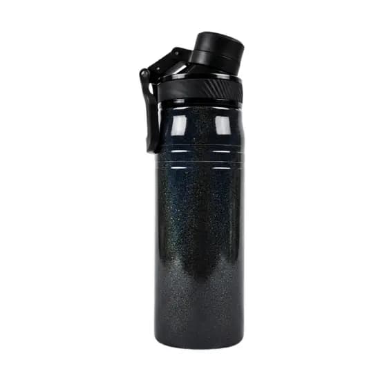 Garrafa De Água Térmica 600ml | Com Brilho + PERSONALIZAÇÃO A LASER