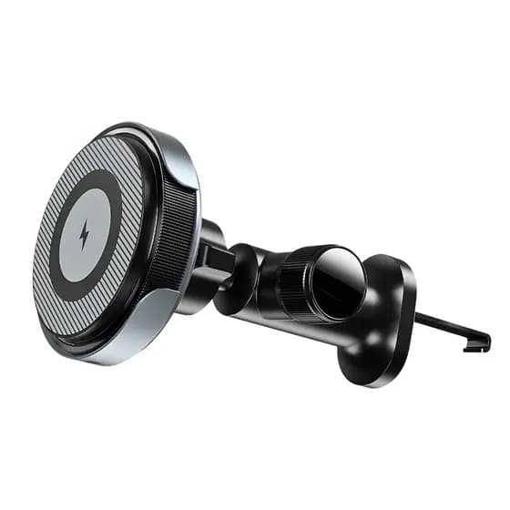 Suporte Magnético para Carro com Carregamento Sem Fio | Compatível com iPhone e Android -  Alta Fixação