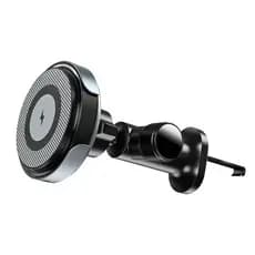 Suporte Magnético para Carro com Carregamento Sem Fio | Compatível com iPhone e Android -  Alta Fixação