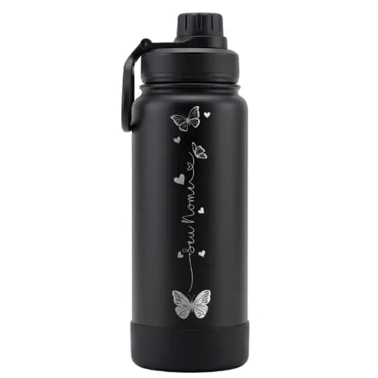 Garrafa Térmica Sport 304 | Personalização a Laser - Nome - Logo - Time
