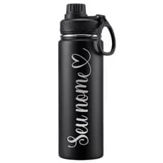 Garrafa Térmica Sport 550ml |Personalização - Laser – Nome - Logo - Time