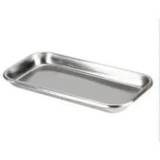 Bandeja Inox Médico Veterinário Dentista Estufa Autoclave Esterilizável 22.5x12x2cm