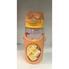 Garrafas De  Portáti Infantil 600ml Com Canudo