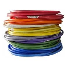 Kit Bambolê Diversos Multicoloridos Infantil Arco Colorido médio dança bambofit 65cm