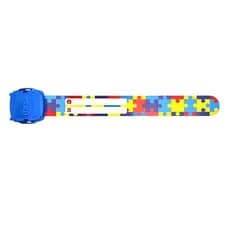 Pulseiras Identificação Infantil AUTISMO Impermeável Estampadas a Prova D'água Reutilizável
