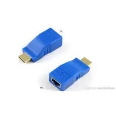 Plug Extensor de HDMI até 30 metros via cabo de Rede RJ45