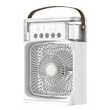 Mini Refrigerador De Ar Ventilador Umidificador Climatizador *Cor Aleatório