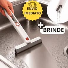 Rodinho de Pia Cozinha Rodo Mini Mop Mágico Limpa e Seca