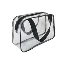 Bolsa Transparente PVC Necessaire Organizadora Para Maquiagem - Emfermagen - Praia - ENVIO RAPIDO