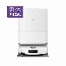 Robô Aspirador Vacuum 5 20000pa Base Autolimpante Branco 110/220v