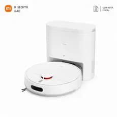 H40 10000pa Robô Aspirador de Pó Lançamento Branco - Com Base Autolimpante 127/220