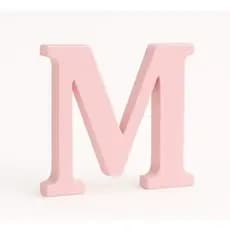 Letra decorativa avulsa chá de bebê, festas, decoração - impressão 3D - 20 CM
