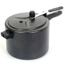 Panela de Pressão 4,5 Litros ASJ Preta Craqueada - Polida Envio Imediato