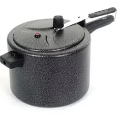 Panela de Pressão 7 Litros ASJ Preta Craqueada Envio Imediato