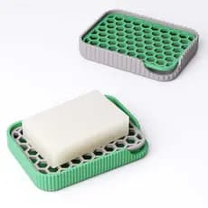 Saboneteira Anti Derretimento Grade Removivel Escoamento Agua Banheiro Porta Sabonete Suporte Pratico Higienico