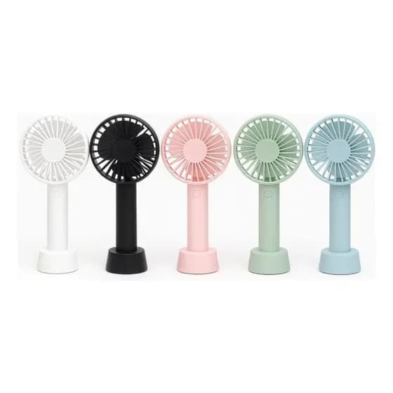 Mini Ventilador De Mão Portátil Recarregável De Mesa Usb