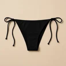 Calcinha Biquíni Feminina Com Laço Lateral Peça Chave Do Verão