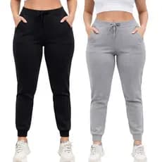 Calça Feminina Lisa Básica Moletom Slim Flanelada Inverno Promoção Envio Rapido