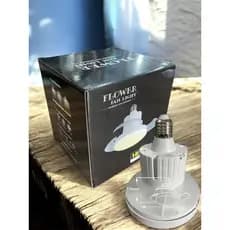 Ventilador de Teto Branco Com Pá Recolhivel Automaticamente c/ Lâmpada LED e Controle Remoto 40W NEW