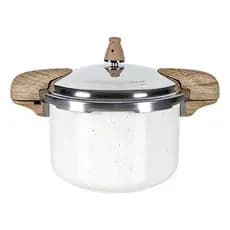 Panela De Pressão Brinox Ceramic Life 5,4 Litros Vanilla indução