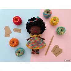 Boneca Beijo Africana Baby - Lumarlab Afrobabystar