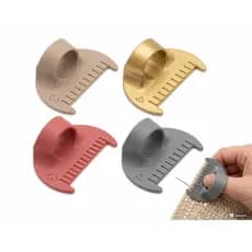Régua Medidora De Costura Manual Agulha Espaçamento 3mm/ 4mm/ 5mm Molde de Costura Artesanato DIY