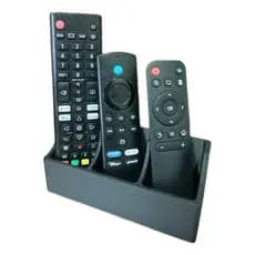 Porta Controle Remoto Parede 3 Lugares Organizador Tv Slim