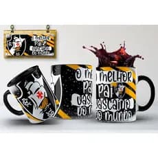 Caneca Dia dos Pais Pai Torcedor Times Cariocas personalizado COM FOTO