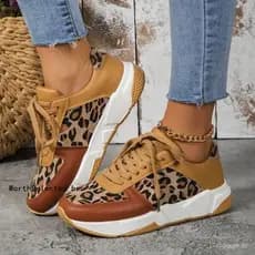 Tênis com Estampa de Leopardo Fantásticos