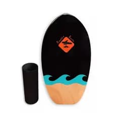 Prancha De Equilíbrio Balance Board - Preta 3 Ondas