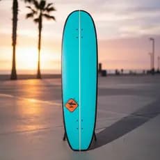 Shape de Longboard Clássico + Lixa Transparente