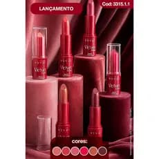 Vivaí Velvet Glow Lipstick - Velvety Shine - Code 100 3315.1.Bom