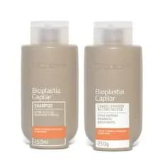 Bioplastia Capilar Dicolore Kit Shampoo + Condicionador cabelos pós químicas e progressivas