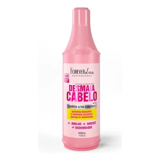 Shampoo Forever Liss Desmaia Cabelo Ultra Hidratante 500ml