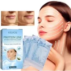 Kit com 60 Fios de Seda, Colágeno e Fibroína para Suporte de Lifting Facial 2026 XH90