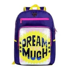 Mochila Capricho Paetê Dream Too Much Anel De Selfie