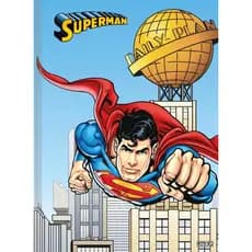 Caderno Brochurão Grande Super Homem 80 Folhas