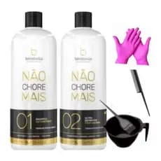 Borabella Não Chore Mais 19 Aminoacidos Kit 2 x 1L + kit Aplicação