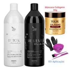 Zap Me Leva Original Escova Progressiva + Kit Aplicação + Máscara Colágeno
