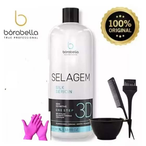 Borabella Selagem 3D Semi Definitiva Brilho Gloss Sealant - 1L