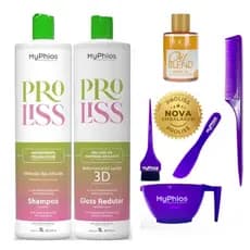 Kit  Proliss 3d Alisamento Sem Formol 1000ml - Myphios +