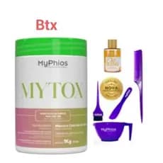 Redutor De Volume Myphios Btx 1kg Orgânica Mytox + KIt Aplicação