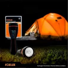 Lanterna De Mão Recarregável Com 11 Led's Foxlux Bivolt