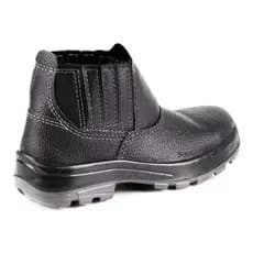 Bota Segurança Masculina Fort Line Botina Epi Preto  bico de aço Com Ca