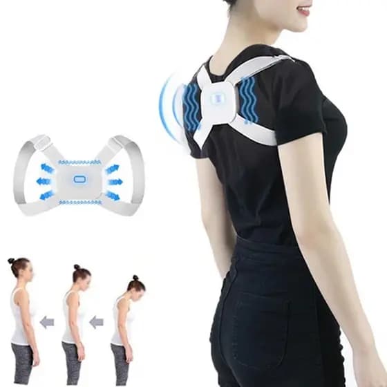 Colete Corretor Vibratório Postural Smart Sensor Corretor-envio imediato