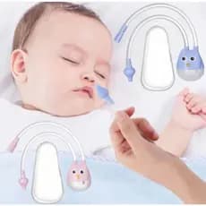 Nasal Aspirador Infantil com ou sem Estojo Praticidade e Higiene do Bebê Nariz Sugador Catarro com ou sem Seringa