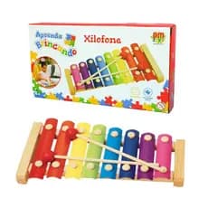 Xilofone Musical Brinquedo Educativo Coordenação Infantil